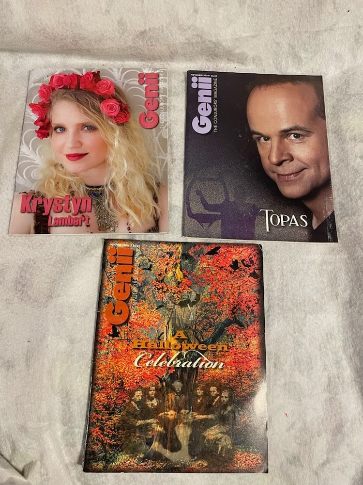 3 GENII MAGAZINES