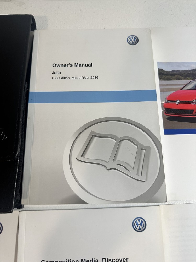 2016 Volkswagen Jetta Owners Manual Set