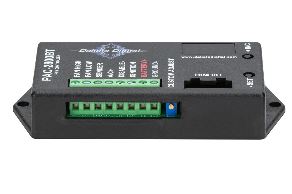 Dakota Digital PAC-2800BT Electronic Fan Controller 70Amp with Bluetooth Control