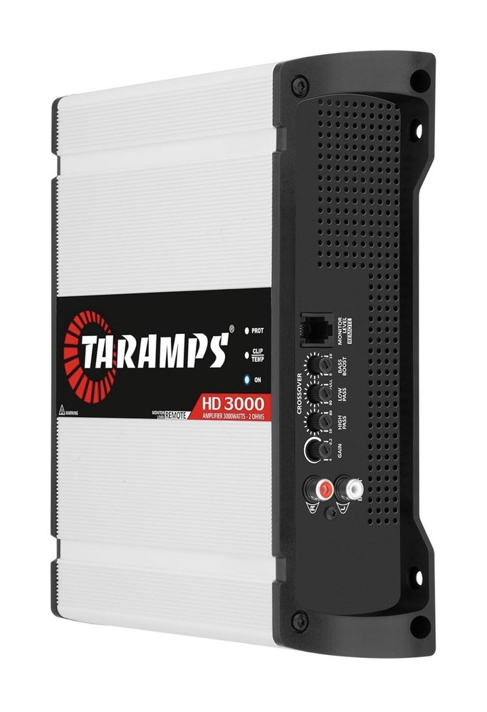Taramps HD3000 2 Ohm Amp + PRO 2.4S DSP Digital Audio Processor Bundle
