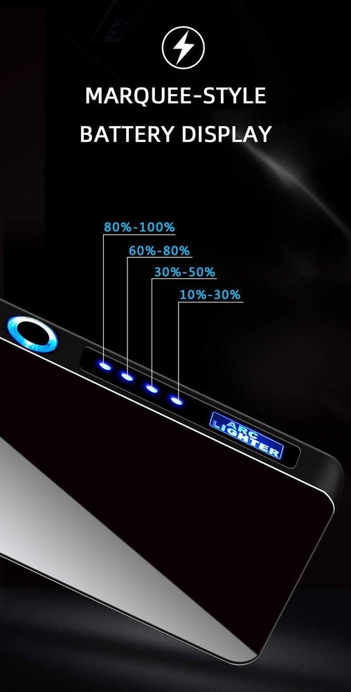 Archibald Electric Lighter, Waterproof/Windproof, USB Rechargeable