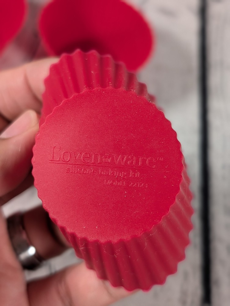 Nuwave Pro Plus Infrared Oven 6 Silicone Cupcake Baking Cups & Tray