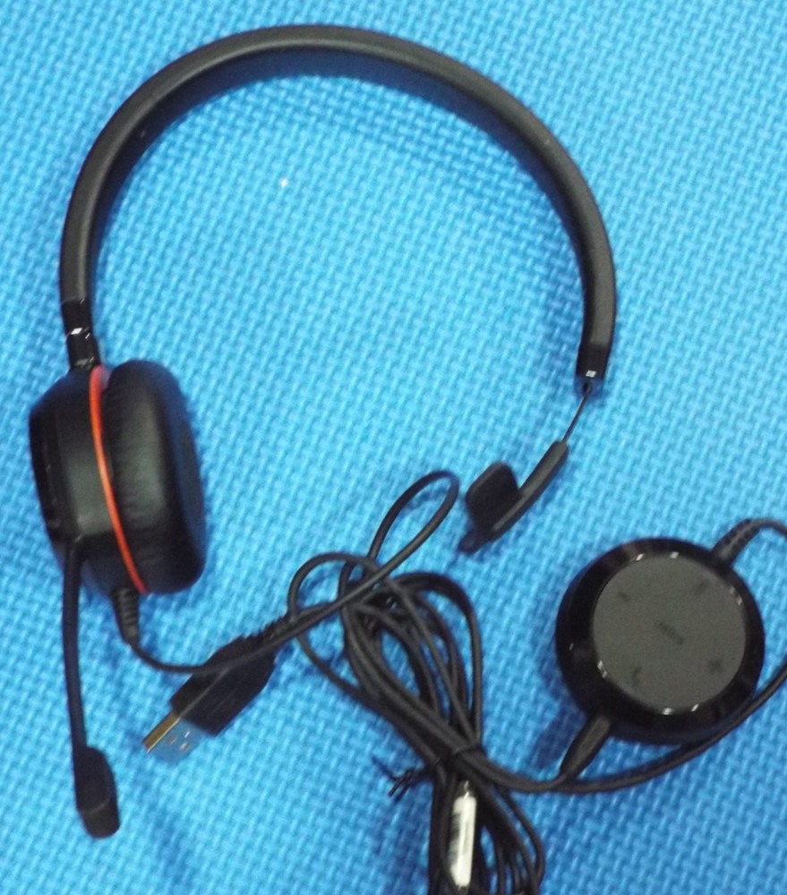 Jabra HSC060 Evolve 30 II MS MONO Headset + ENC010 Control Module + CASE