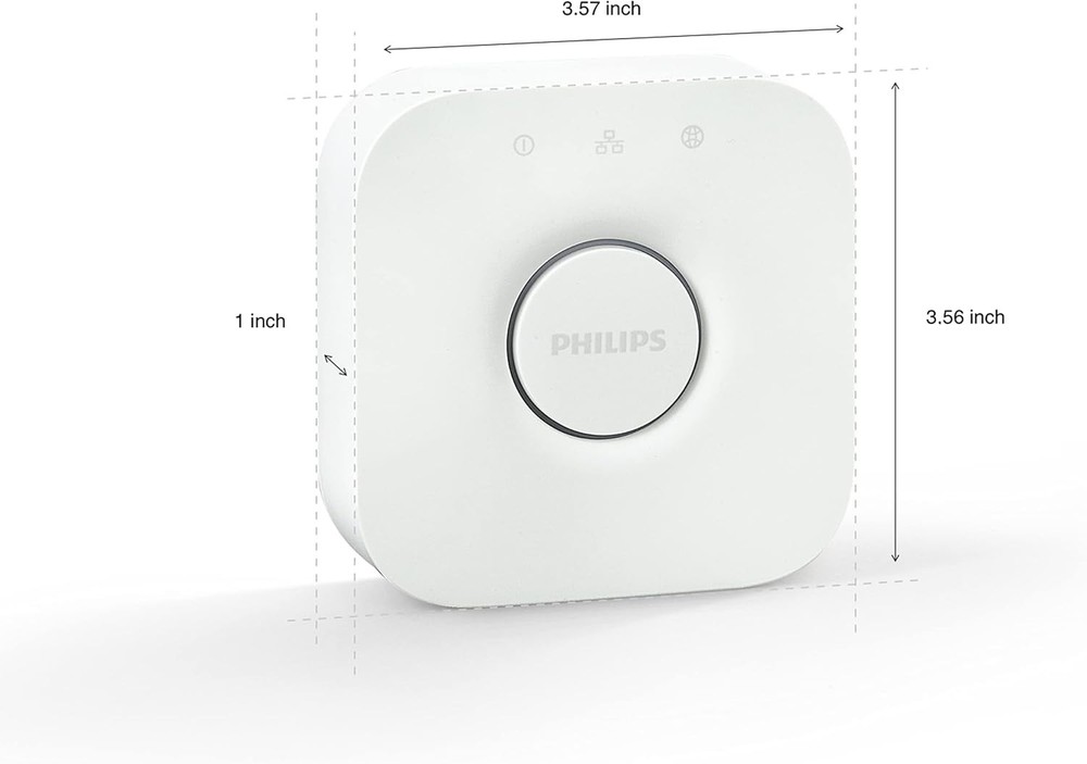 Philips Hue Bridge Lighting Controller Hub - White