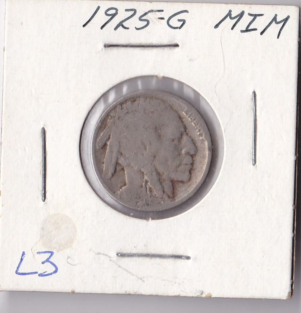 1925 Buffalo Nickel L3