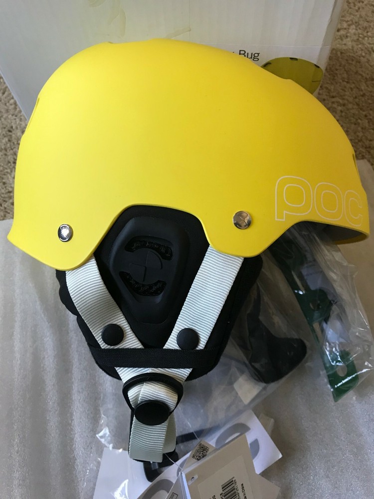 POC Receptor BUG Helmet (Yellow, X-Small/51-52) NWT.