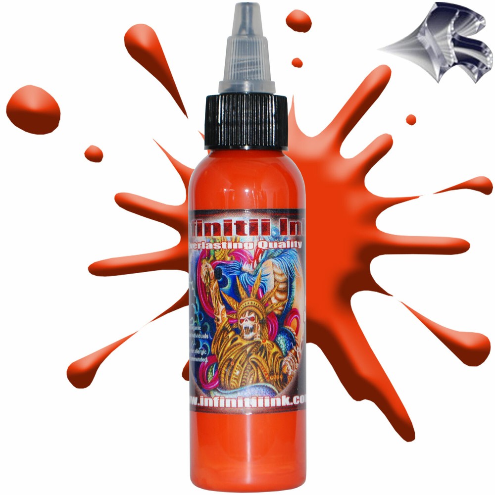 Infinitii Orange Burst Tattoo Ink 2oz
