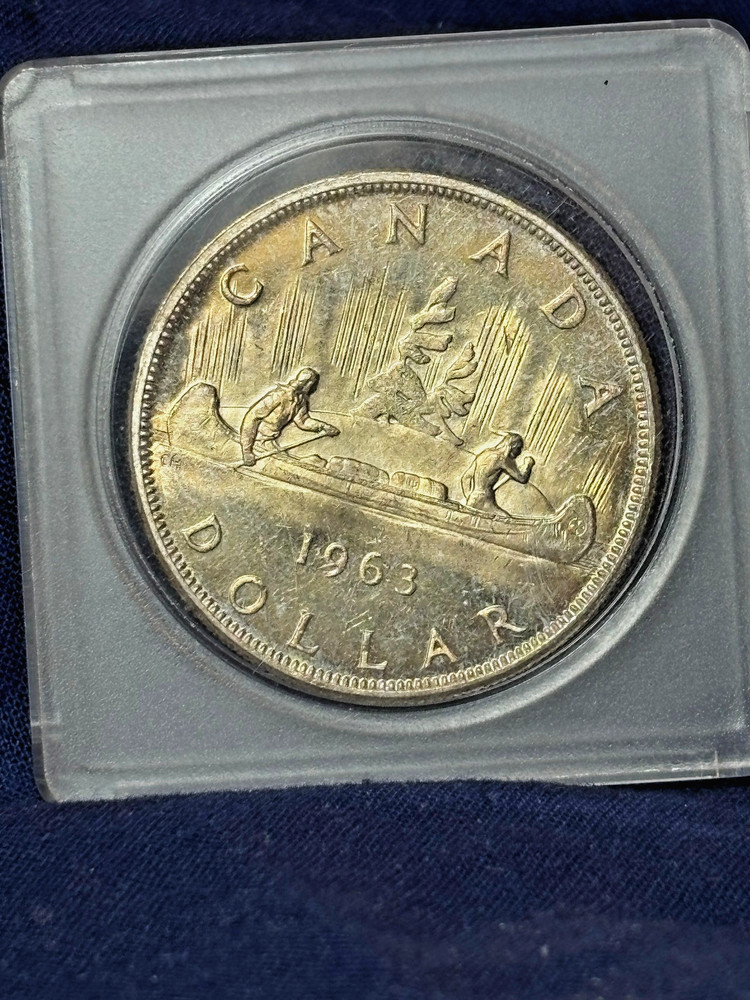 1963 Canadian Silver Dollar