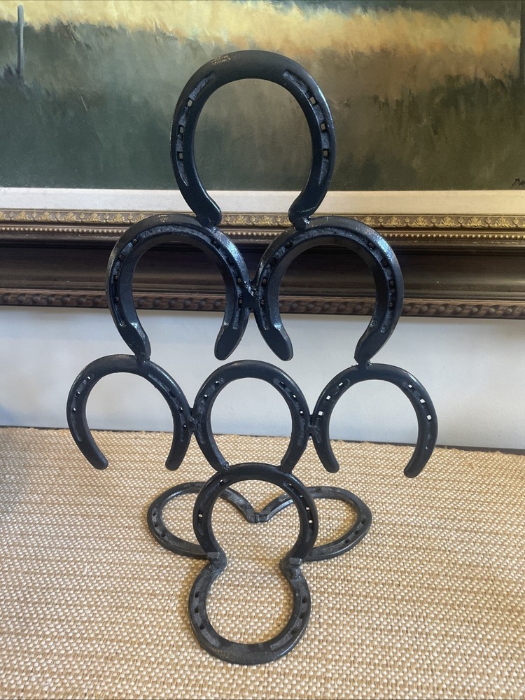 Rustic Horseshoe Christmas Tree handmade