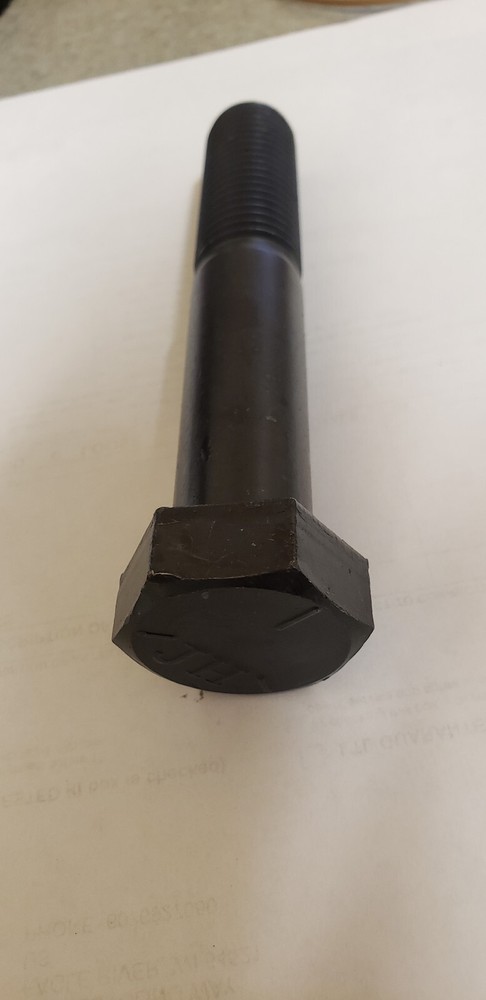 Hex Cap Screw, 7/8-9 x 5 In, Grade 5