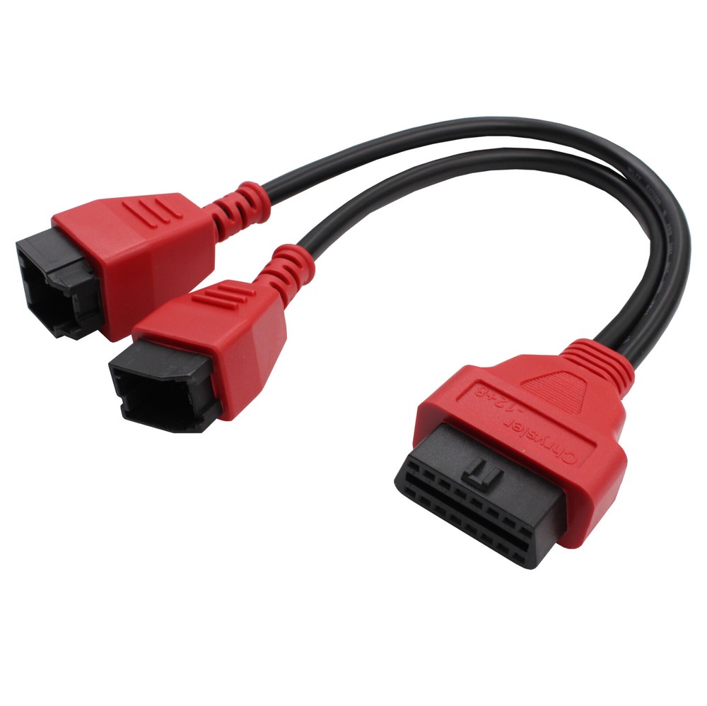 For Chrysler programming cable 12 + 8 connector for Autel DS808 Maxisys adapter