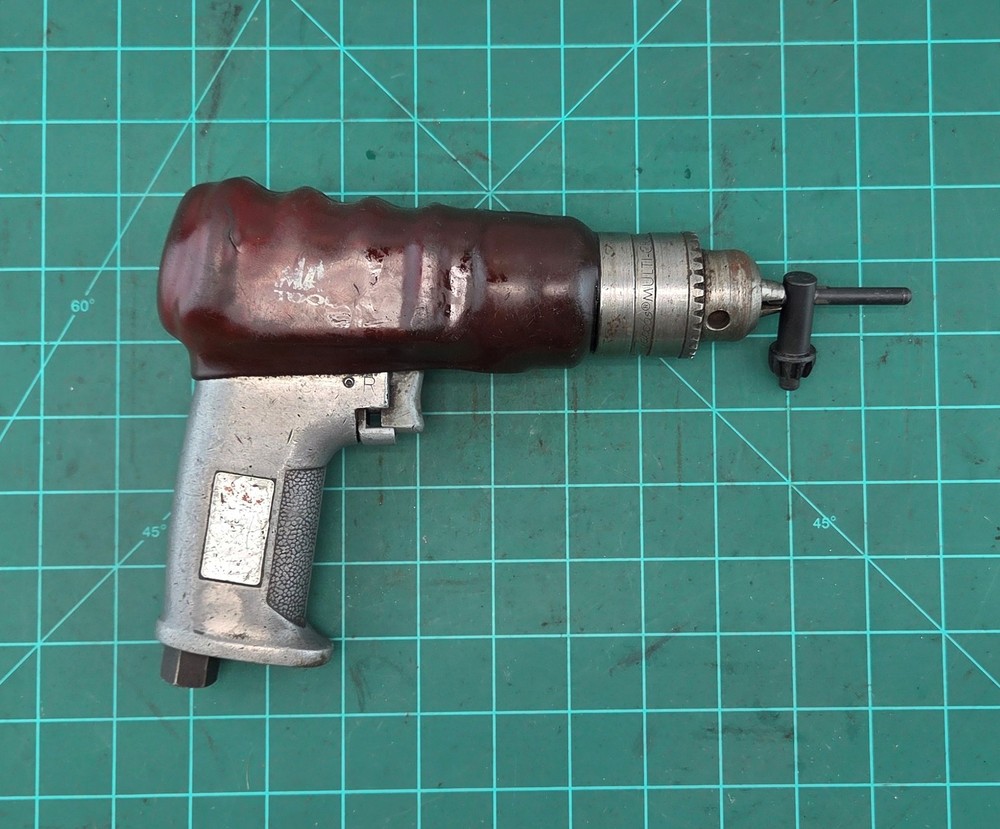 Mc Tools Air Pneumatic 1/2" Reversible Drill ? ADK800A ? with BOOT