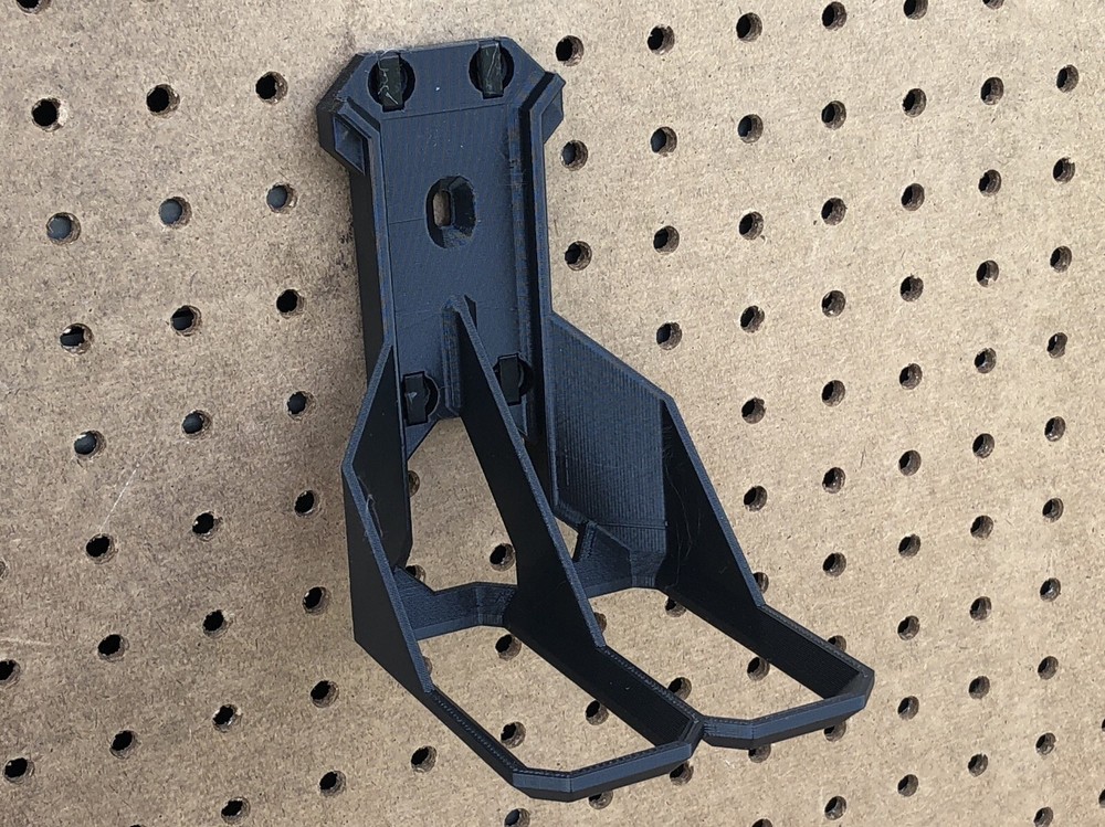 Ryobi Double Thin Bits Holder For Wall, Pegboard, Or Ryobi Wall Rails System