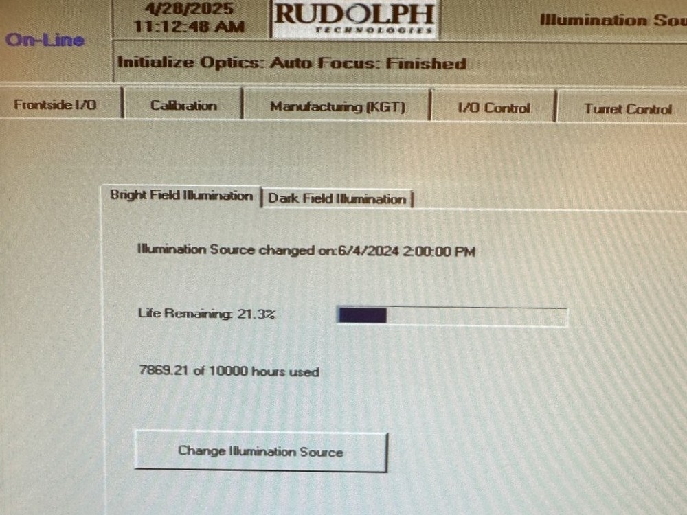 RUDOLPH AXi-940B, macro defect inspection system, YoM2010