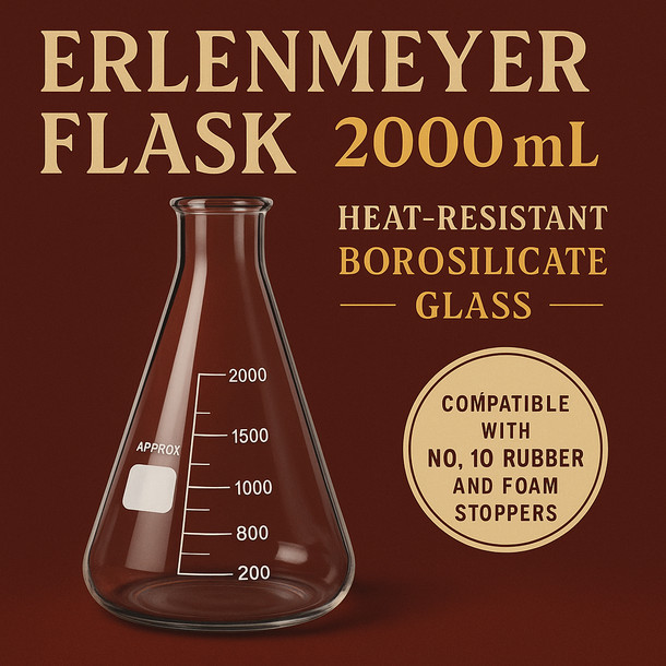 LD Carlson Erlenmeyer Flask 2000 mL