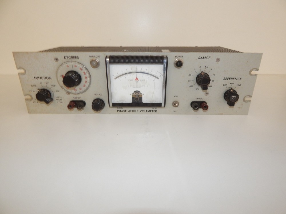NORTH ATLANTIC PHASE ANGLE VOLTMETER MODEL 202BR (LYW73)