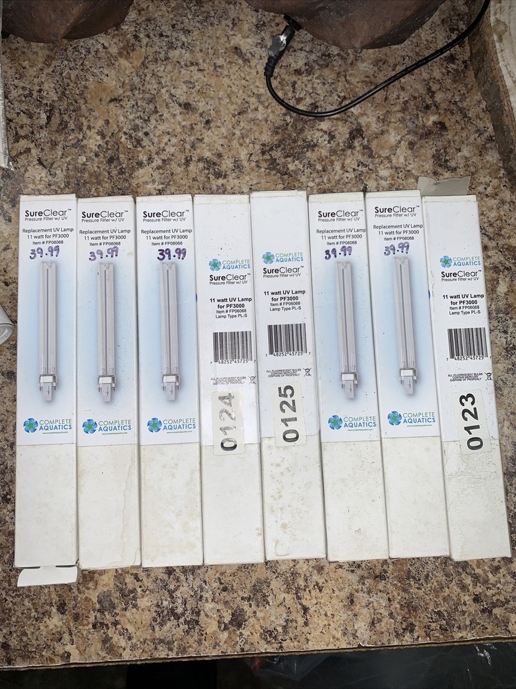 replacement uv lamp 11 watt for pf3000 sureclear pressurefilter item #fp06068