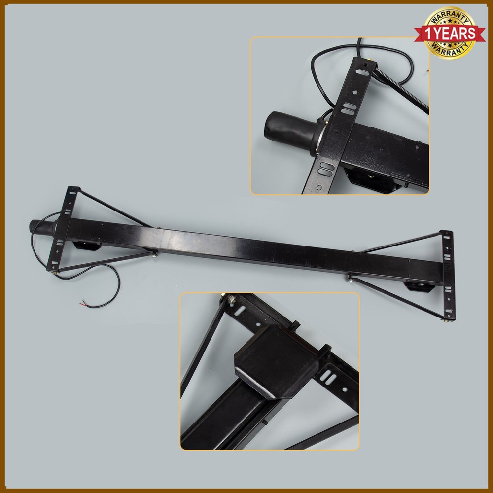 298707 Black Steel Lippert Components Universal Power Mount Stabilizer Kit