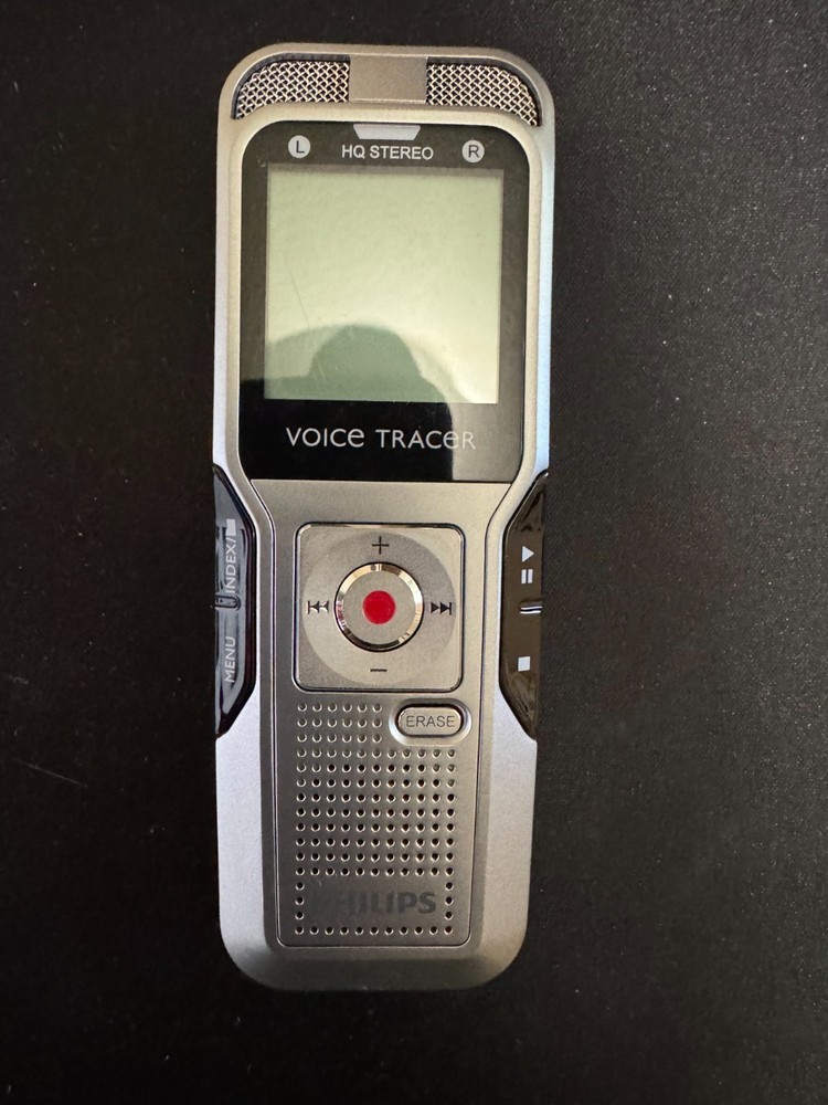 Philips Voice Tracer #DVT2000 Digital Recorder NO CORDS