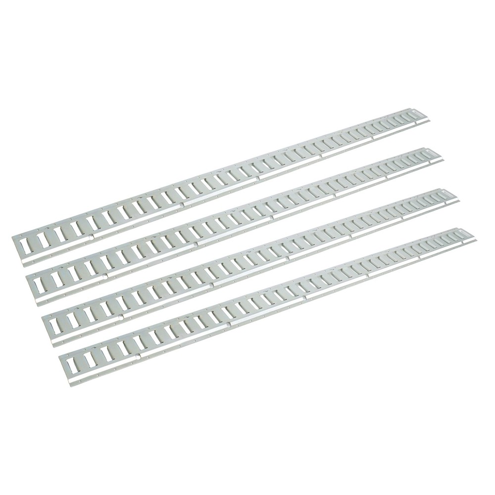 LABLT 4 Pcs Secure Cargo Heavy Load 6' E Track Tie Down Rail System For Truck