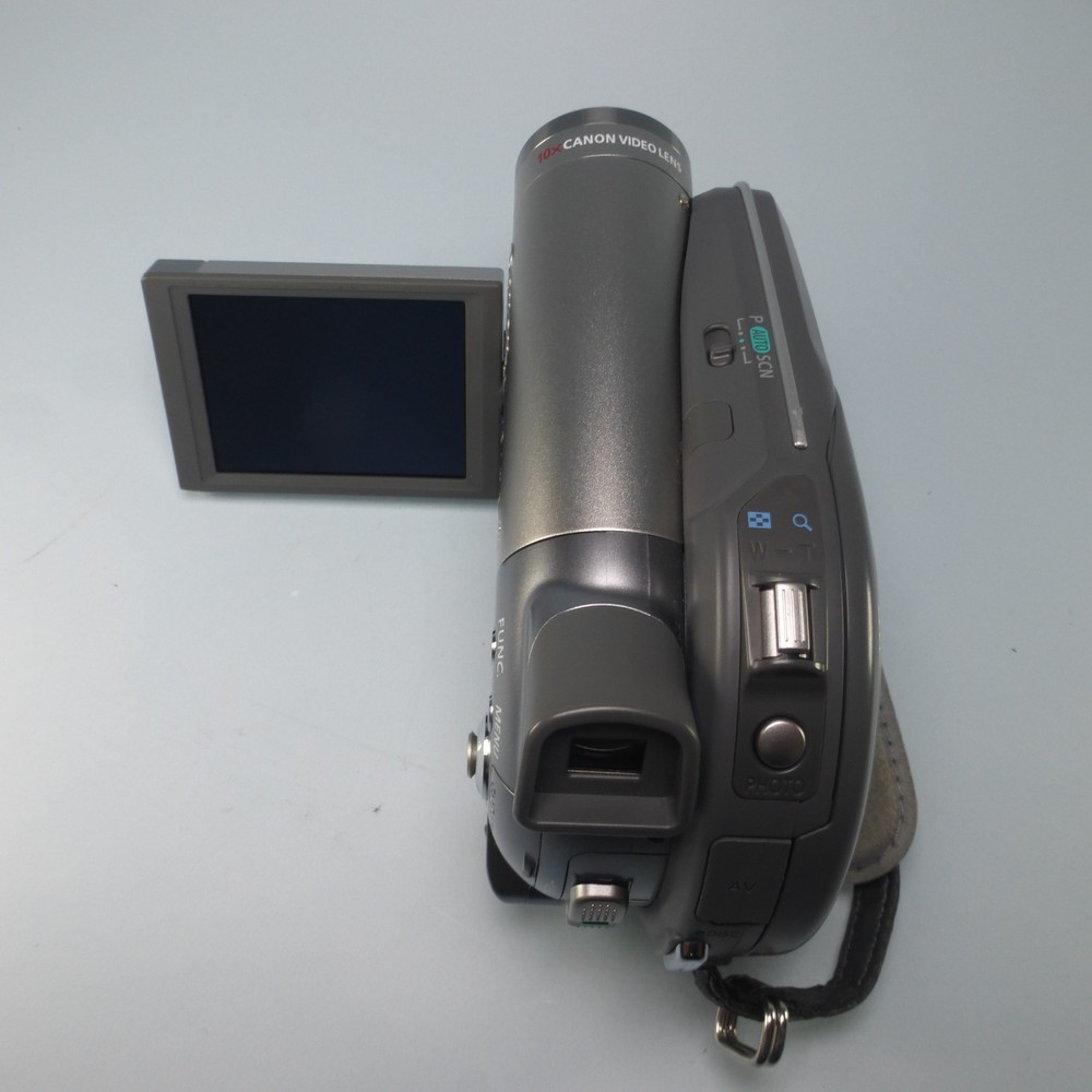 Canon DC10 Handheld DVD-RW Camcorder Silver Tested