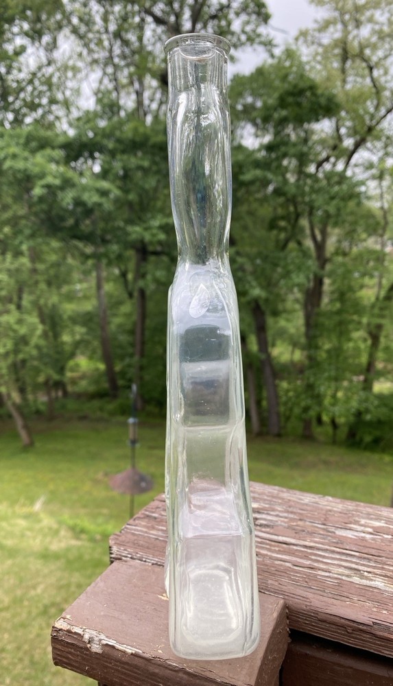 Blown Clear Cello Bottle