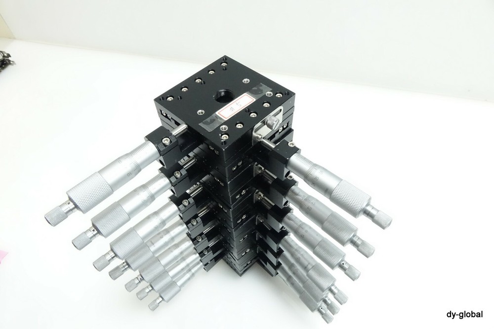 Manual XY Axis Stage 80X80 stroke +/- 13mm Optical Vision Precise positioner #5