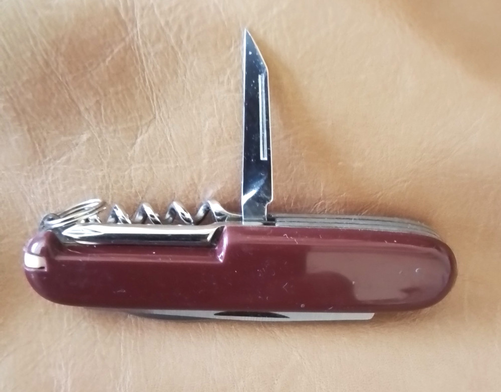 Richards 3.75" Folding 8 Function TOOL KNIFE Sheffield ENGLAND