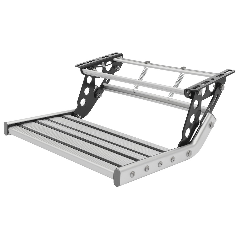 Folding RV Step Manual RV Step RV Trailer Camper Step with LED Light 330lbs Load