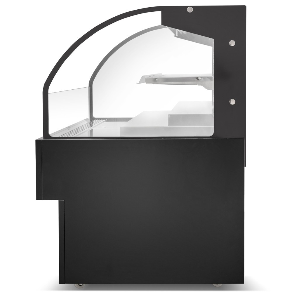 48" Low Profile Open Air Refrigerated Display with Middle Shelf