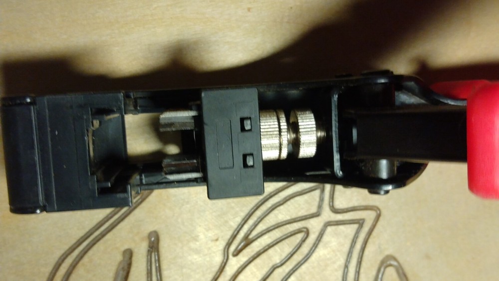 Angled speed termination tool