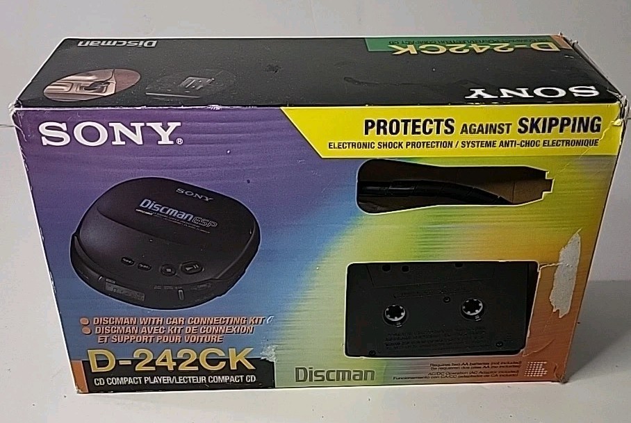 Sony D-242CK Discman Portable CD Compact Player