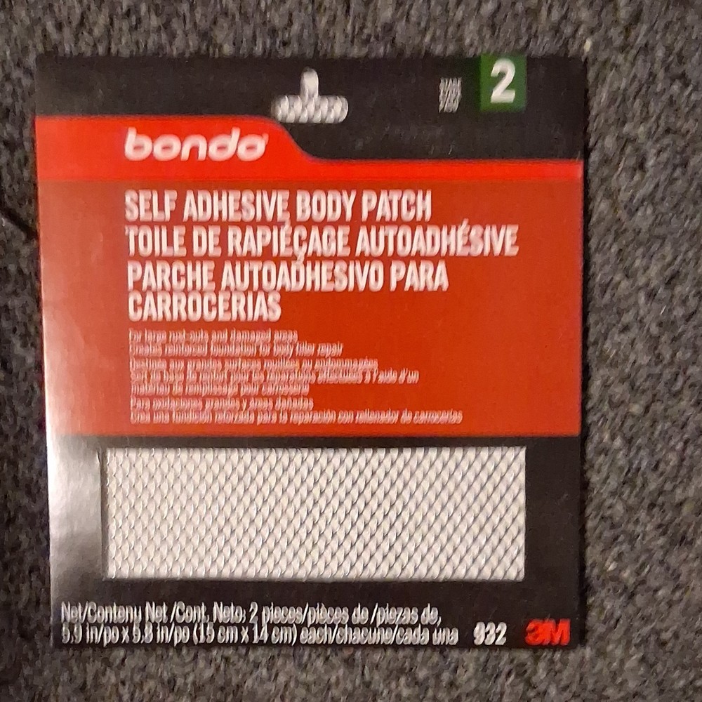 Bondo Self Adhesive Body Patch