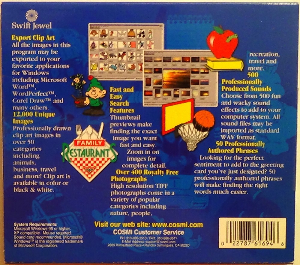12,000 CLIP ART ~ CD-ROM NEW / Sealed