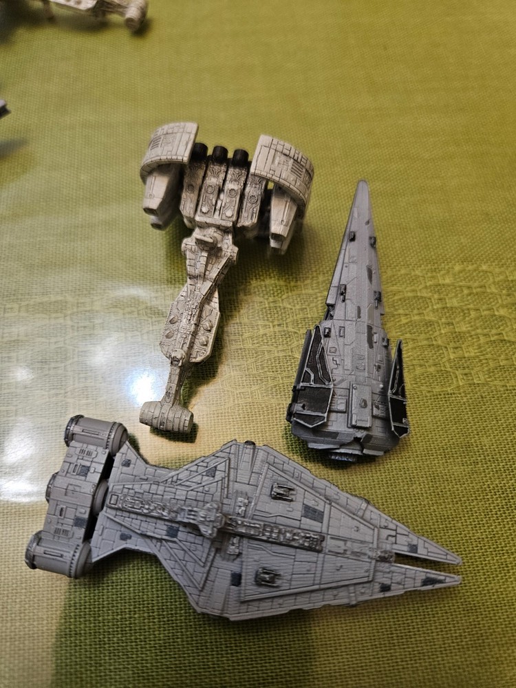 Resin Printed Star Wars Ships in Armada scale