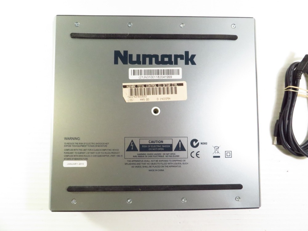 Numark Total Control DJ Double Mixing Deck w/ USB Cable (Missing AC Adapter)