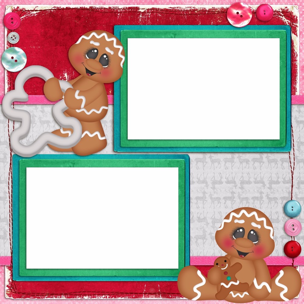 BAKING UP MEMORIES - Premade Scrapbook Pages - EZ Layout 426