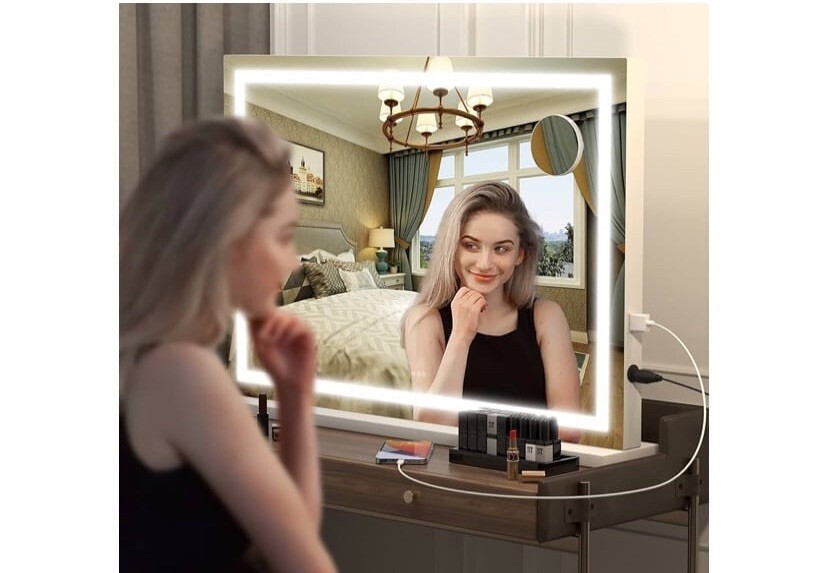 Hasipu 32x22” Touch Screen LED MakeUp Mirror