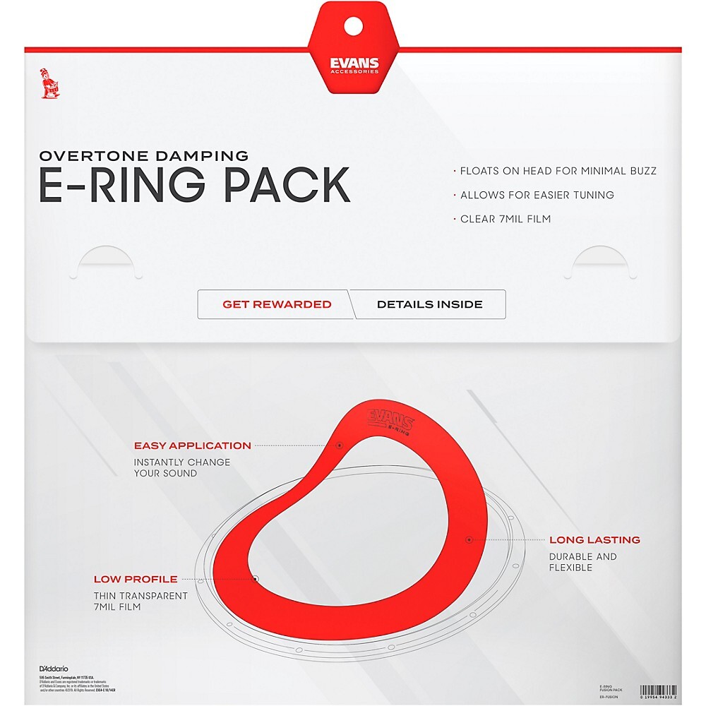 Evans E-Rings Pack Fusion