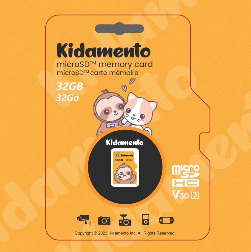 Kidamento 32GB Class 10 U3 microSDHC Flash Card
