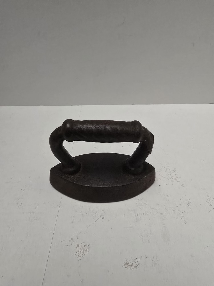 Antique Mini Cast Iron Sad Iron, 3"