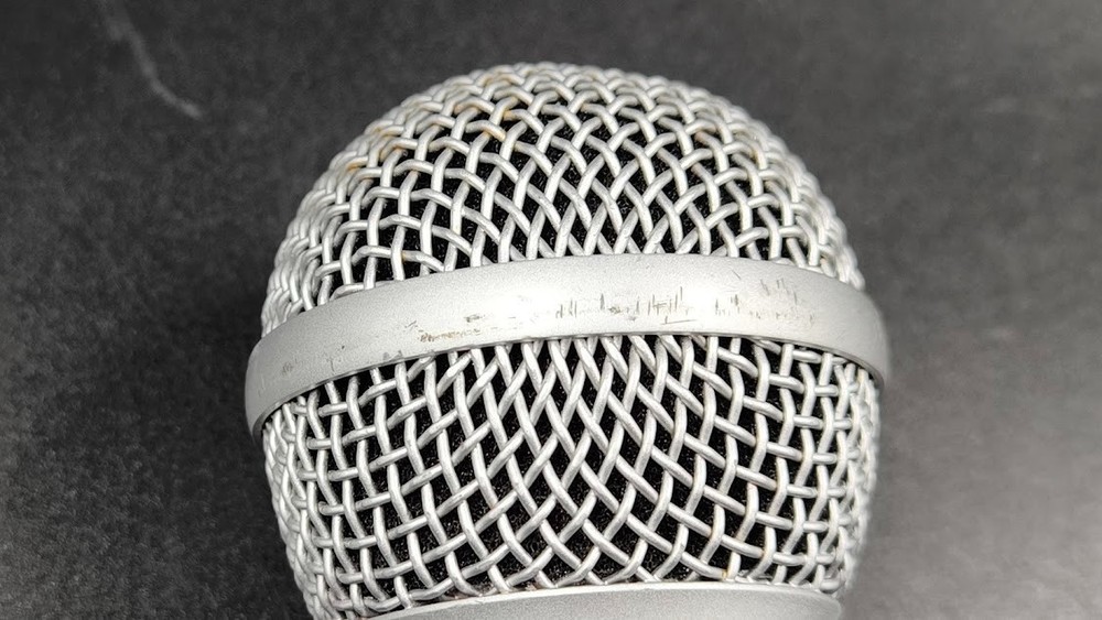 Stage Line DM-2500 Dynamic Microphone Used Working Grey
