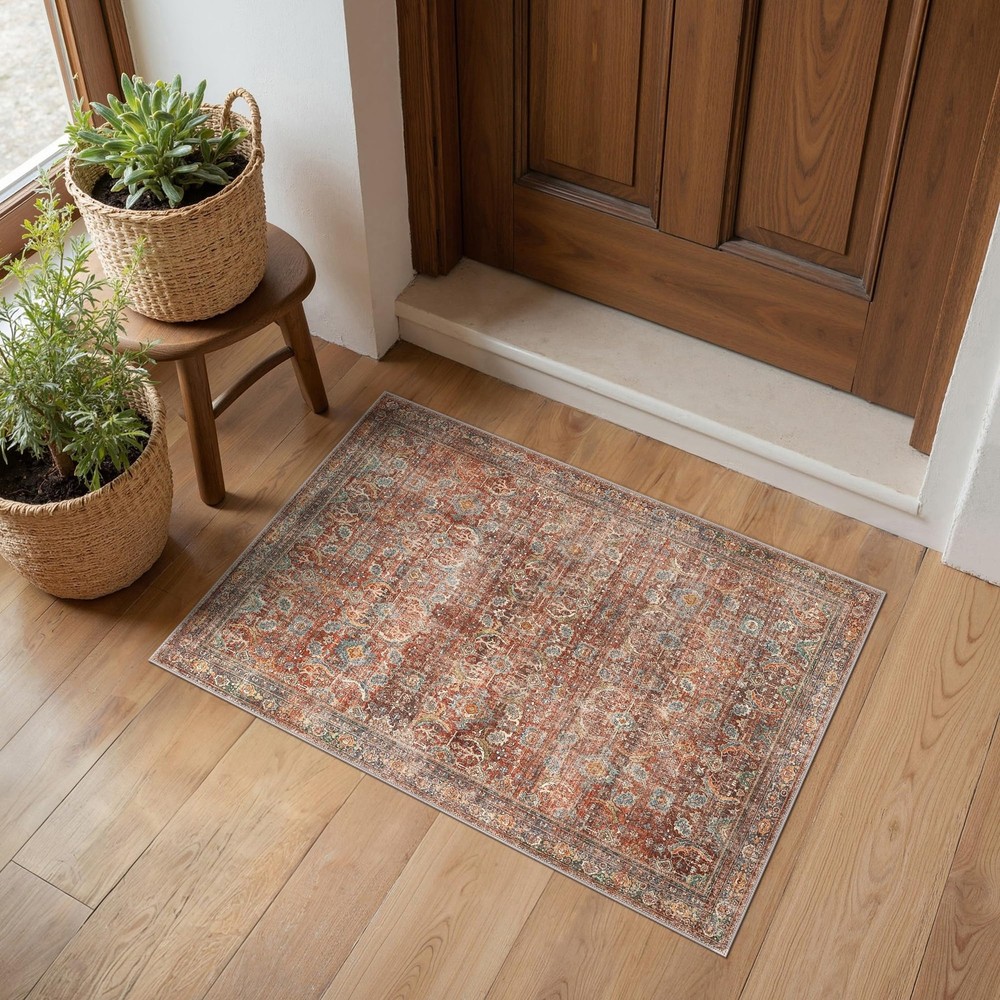 2x3 Entrance 2\' x 3\' (Rectangular), Root={'value': "['Terracotta/Indigo']"}