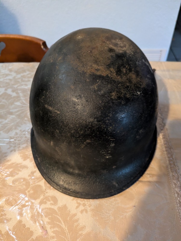 Korean War Helmet and Liner