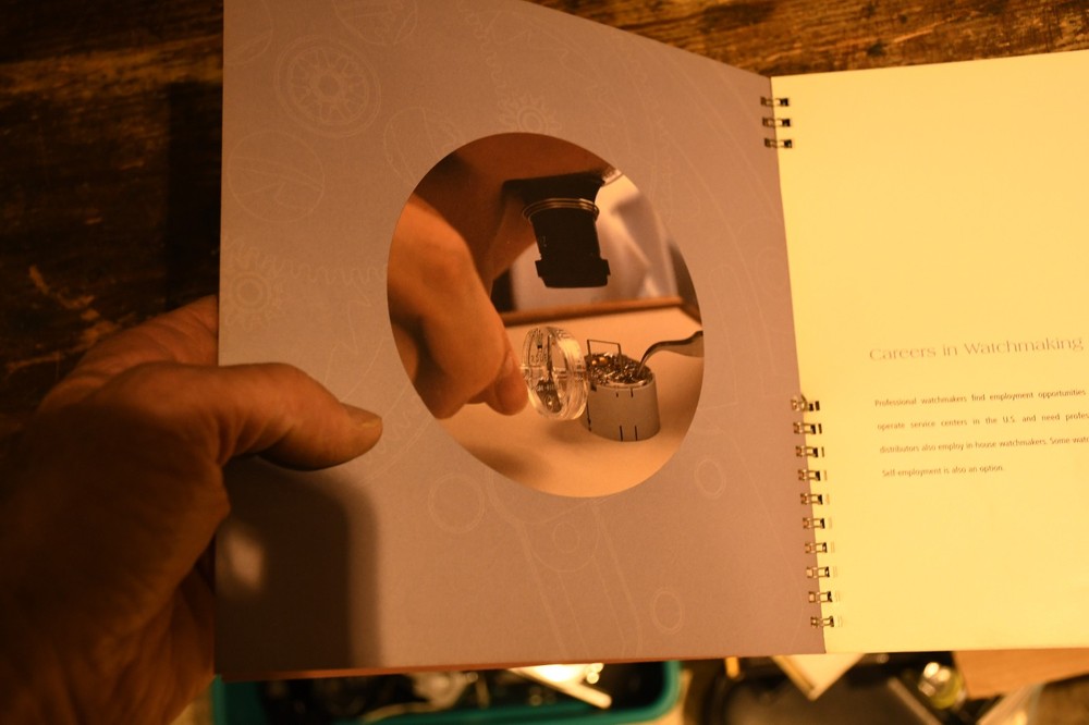 Brochure Swiss WOSTEP Watchmaking Program Lititz Technicum Booklet #L5