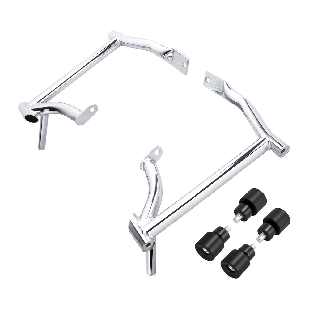 SaddleBeg Bracket Guards Chrome Crash Bar For Harley Touring Models 2009-2025