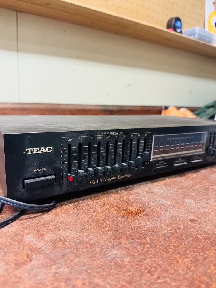TEAC Vintage Graphic Equalizer | EQ Series | Powers On | Clean Face