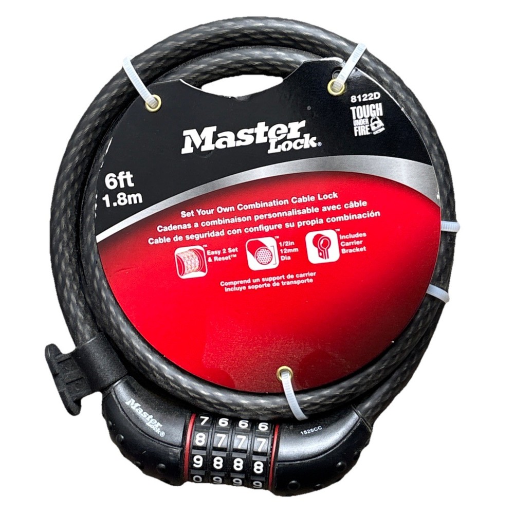 MasterLock Chains and Cable Locks 8122D