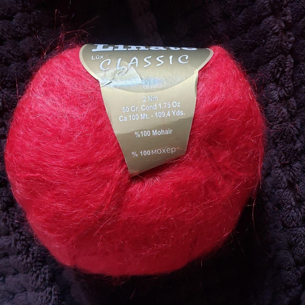 Linate classic 100% mohair yarn 3 balls