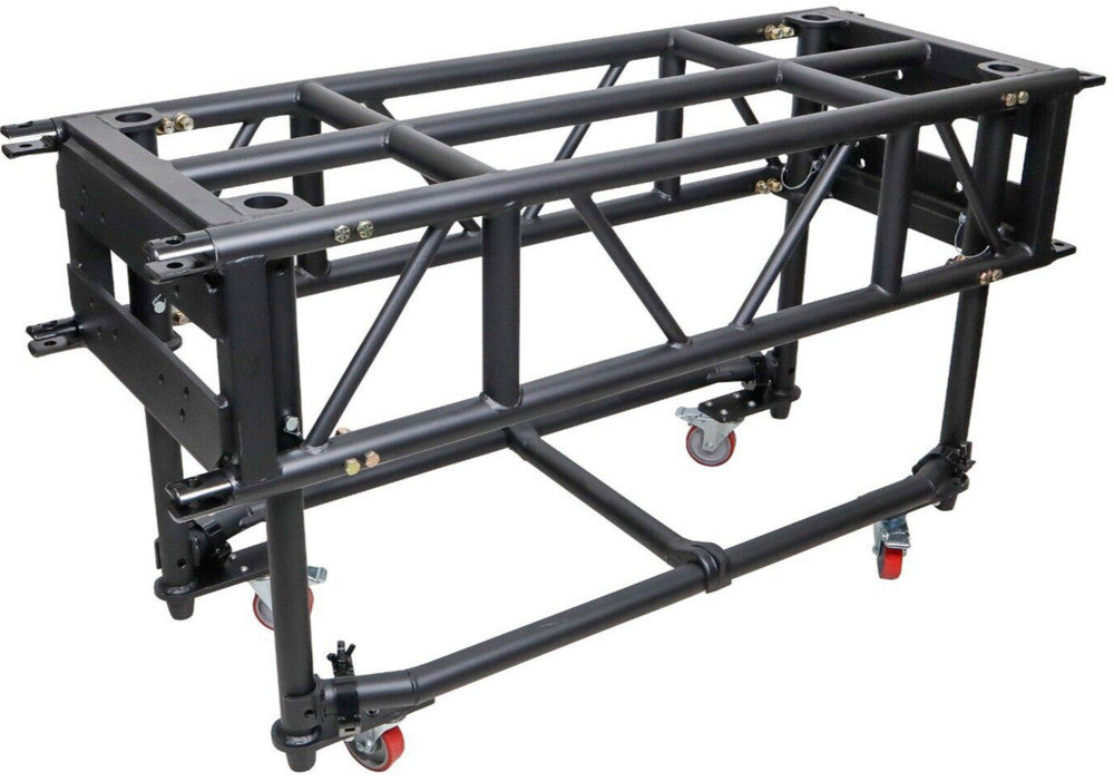 ProX XT-PRERIG5FTBLK 5 FT Pre Rig Truss Segment w/Removable Rolling Base System